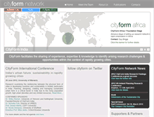 Tablet Screenshot of city-form.org